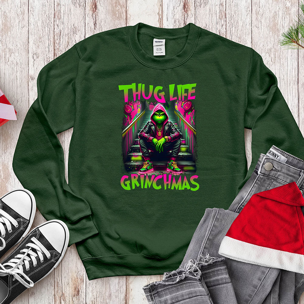 Neon Mean Green Character - Thug Life Urban Holiday Apparel