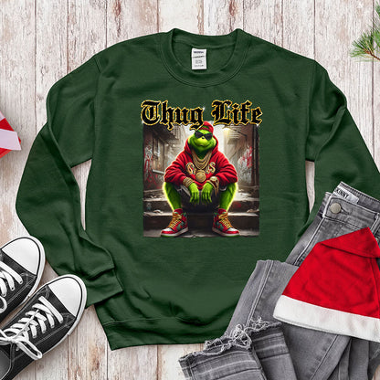 Thug Life Mean Green Character - Urban Holiday Streetwear