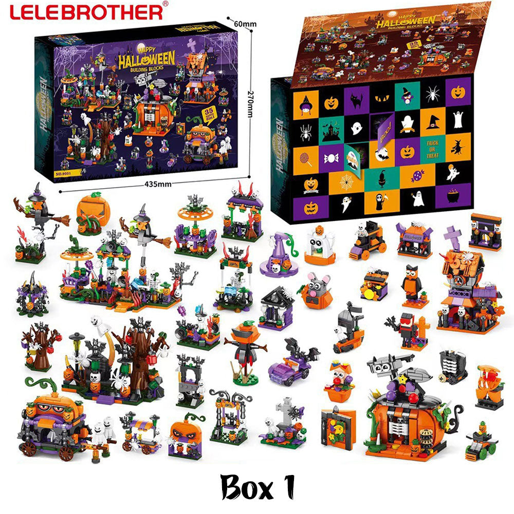 Halloween Building Block Set