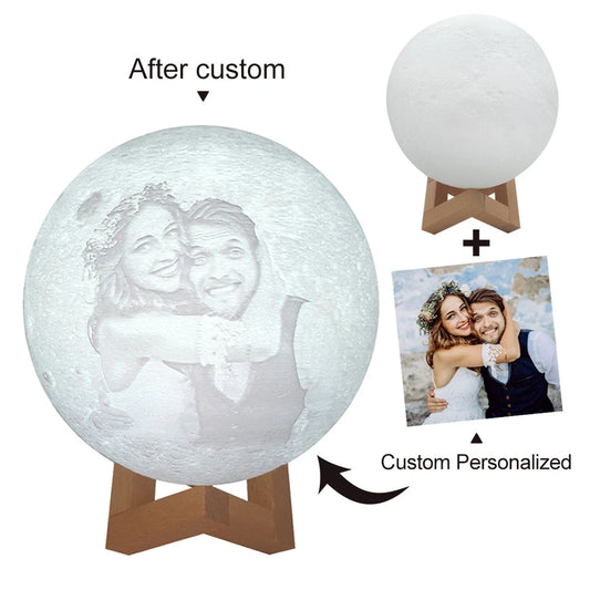 Personalized 3D Moonlight Night Light