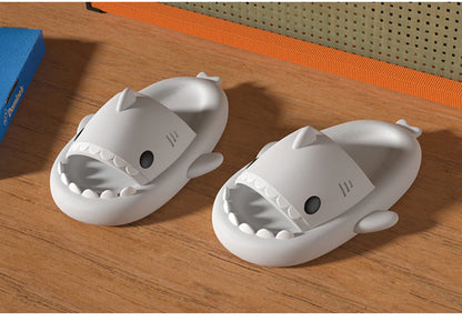 Home Shark Slippers: Anti-Skid EVA, Vibrant Colors, Perfect for Couples and Families