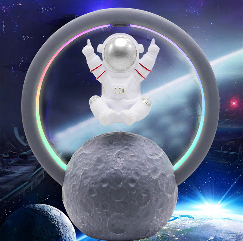 Magnetic Levitation Bluetooth Speaker: Portable Astronaut Mini Radio