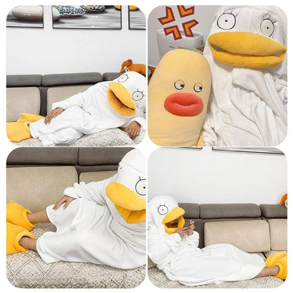 Duck Blanket - Costume & Cozy Blanket Set