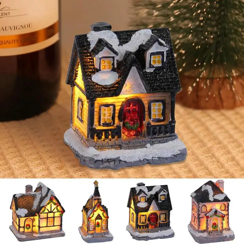 LED Village House Light Up Christmas