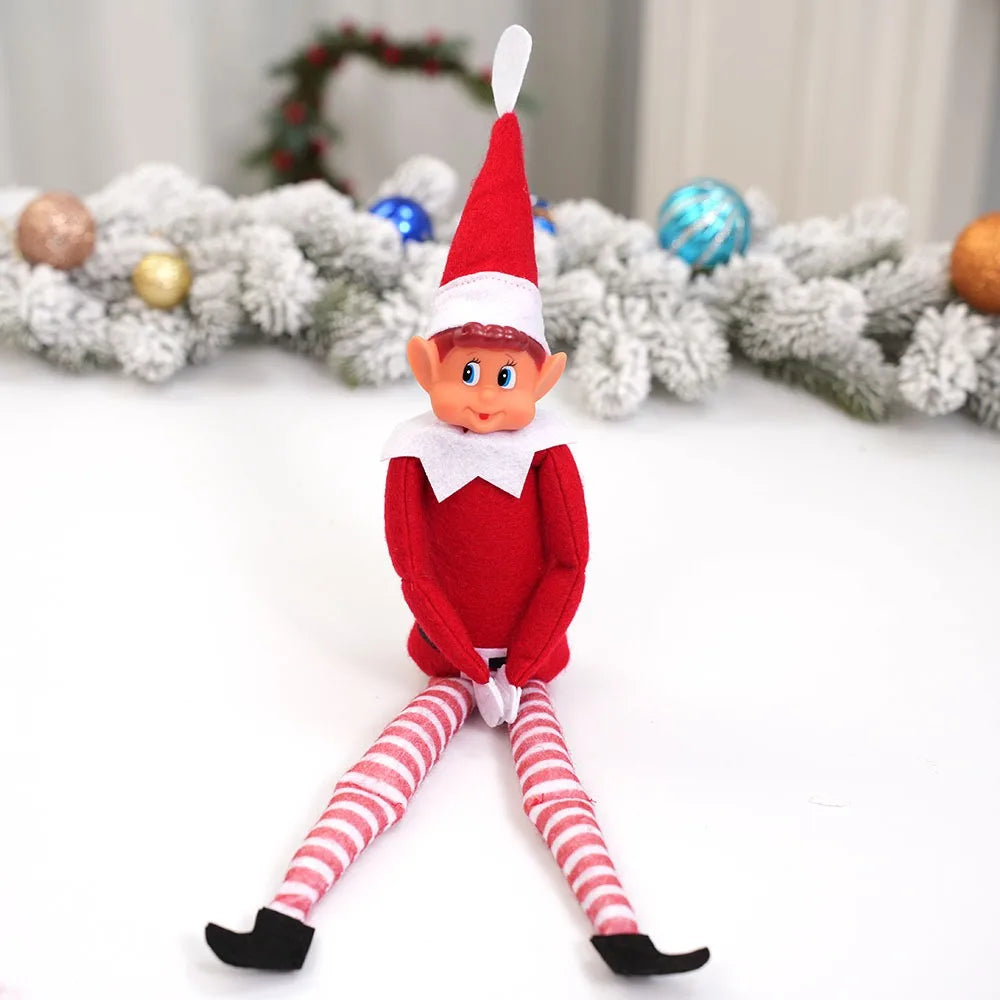 Christmas Elf Doll New Bookshelf