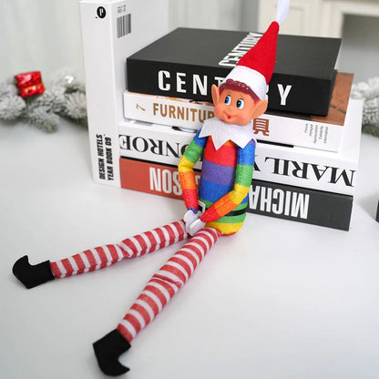 Christmas Elf Doll New Bookshelf