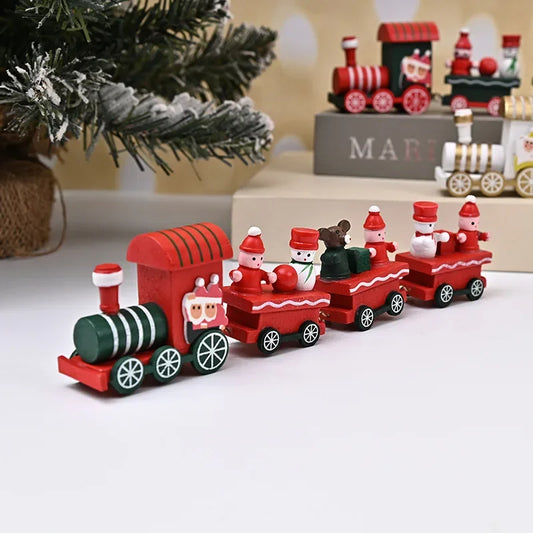 Wooden Christmas Small Train