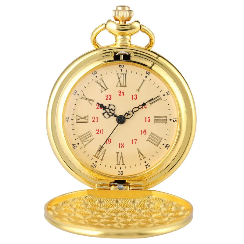 Luxury Chain Hook Pocket Watch For Grandson