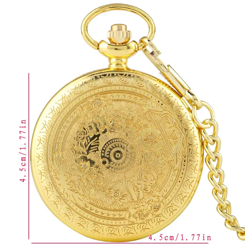 Luxury Chain Hook Pocket Watch For Grandson