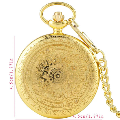 Luxury Chain Hook Pocket Watch For Grandson