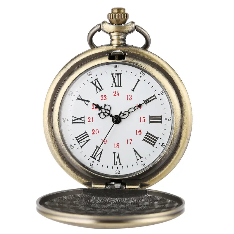 Luxury Chain Hook Pocket Watch For Grandson