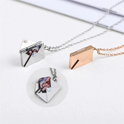 CusLuckGifts™  - PERSONALIZED LOVE LETTER NECKLACE