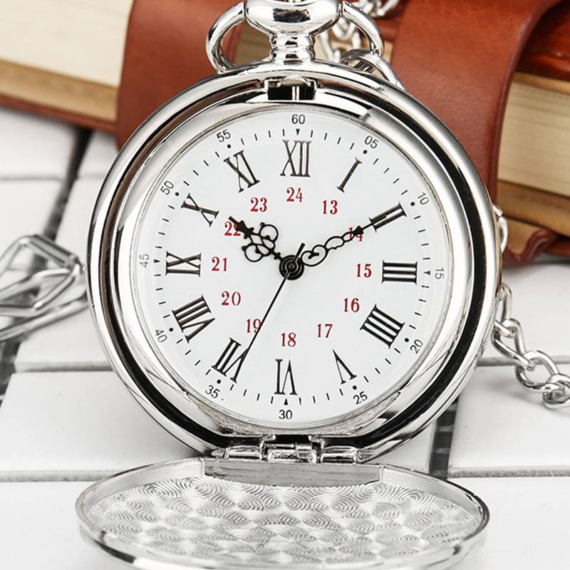 Engraved Pocket Watch Chain For Men