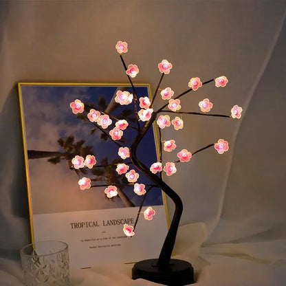 Fairy Cherry Blossom Bonsai Tree Light