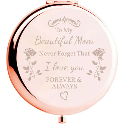 Gorgeous Rose Golden Makeup Mirror - Unique Gifts For Mom