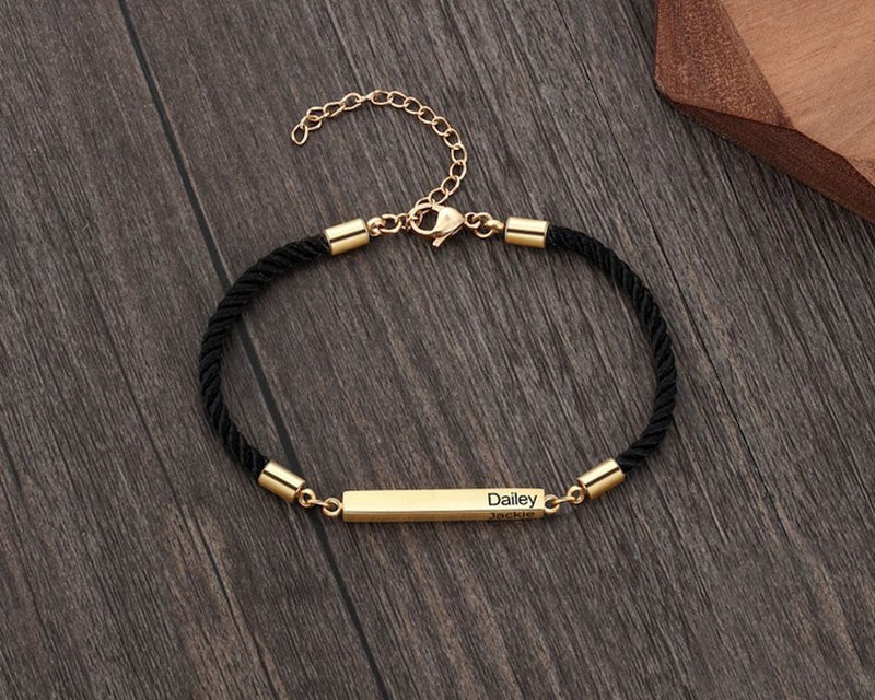 Personalized Engraved Personality Bracelet